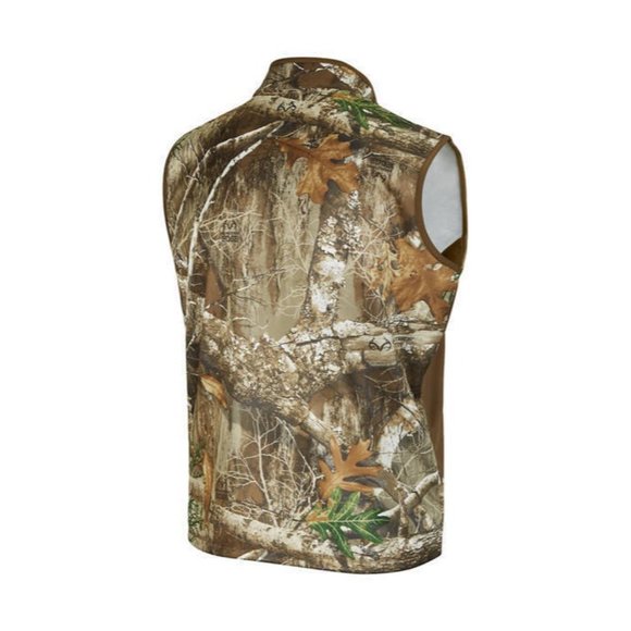 Realtree Edge Deer Hunting Camo Hooded Vest Size Med New - Picture 2 of 2